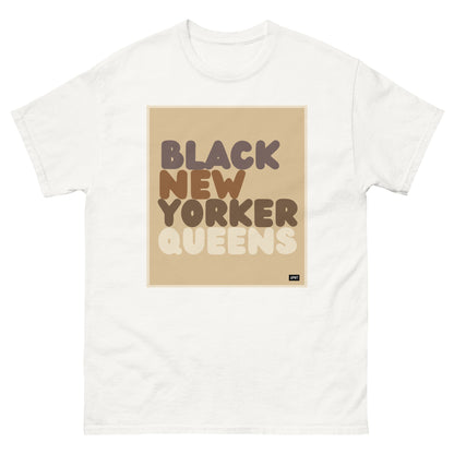 The Black New Yorker Queens Unisex T-Shirt - The APWT Gift Shop