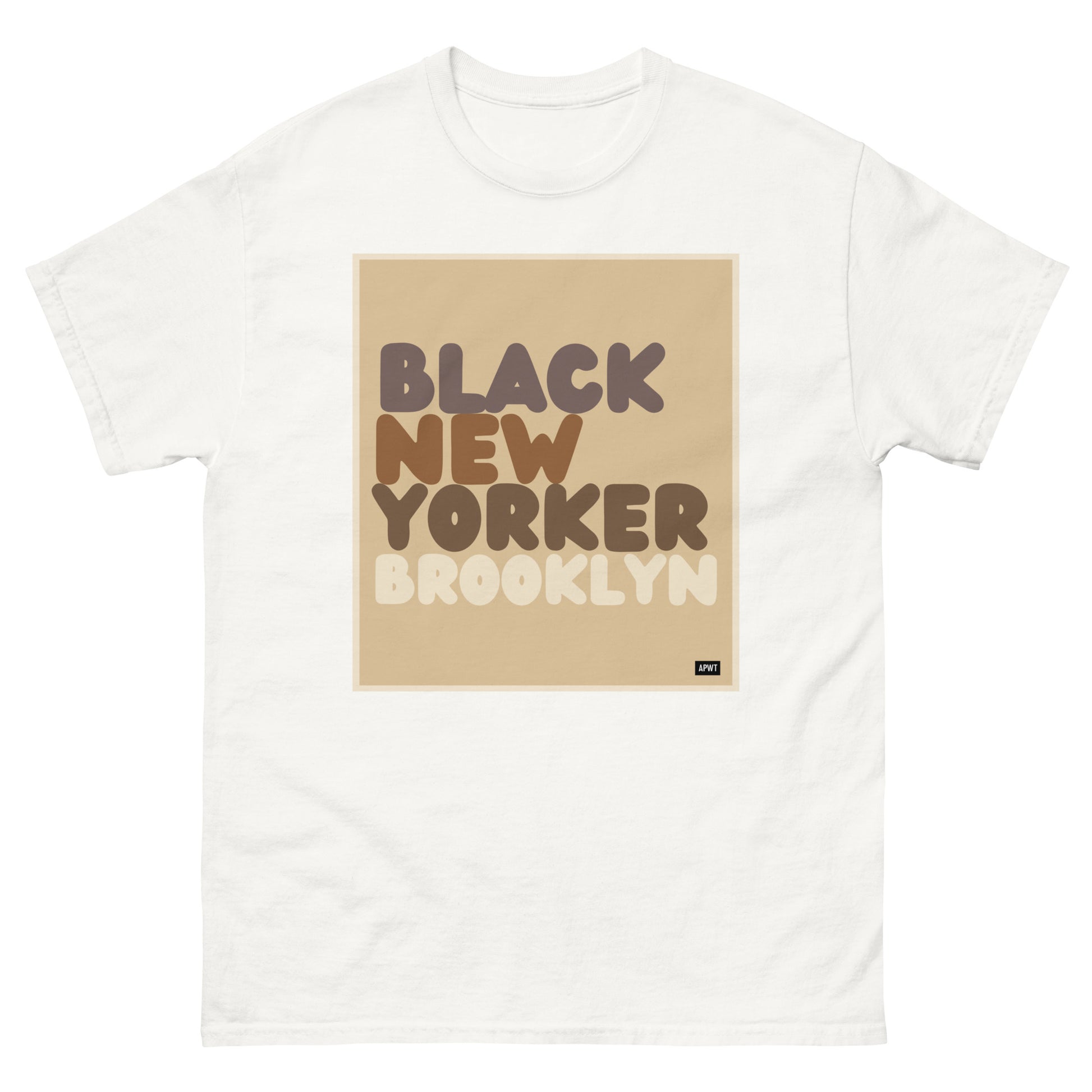 The Black New Yorker Brooklyn Unisex T-Shirt - The APWT Gift Shop