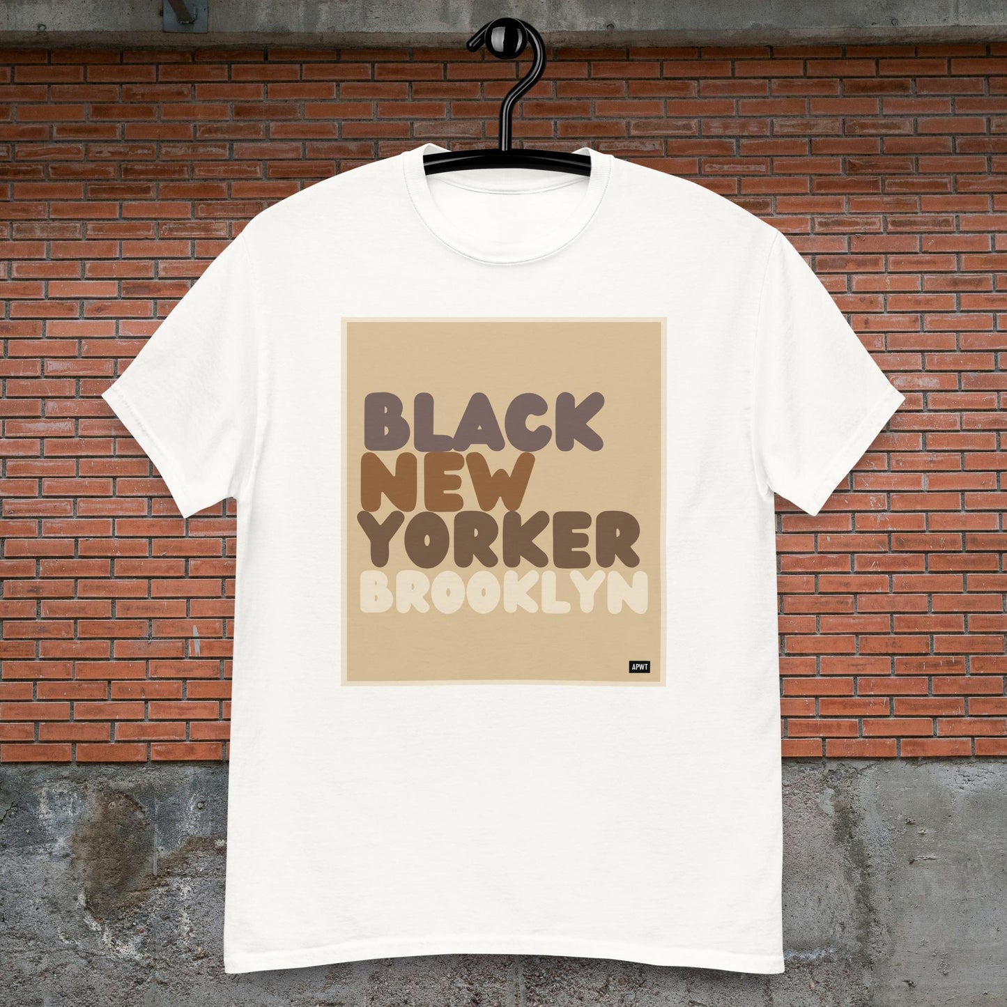 Black New Yorker Brooklyn Unisex T-Shirt - Available in Assorted Colors