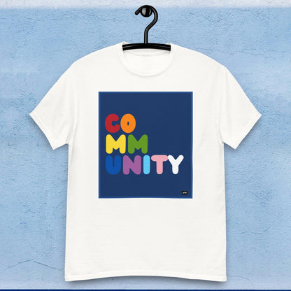 Rainbow Community Unisex T-Shirt - Available in Assorted Colors