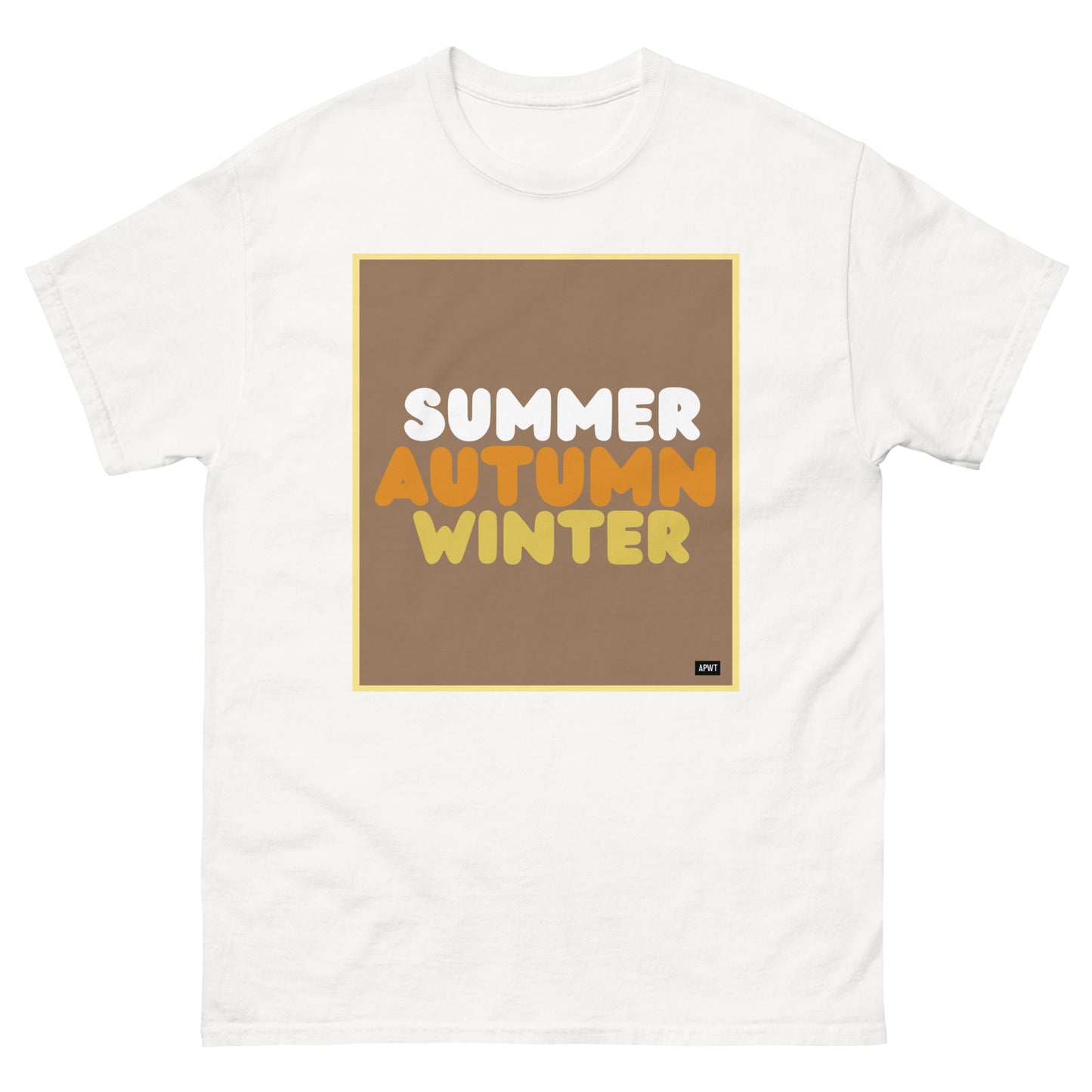 Autumn in Brown Unisex T-Shirt - The APWT Gift Shop