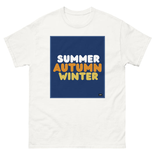 Autumn in Blue Unisex T-Shirt - The APWT Gift Shop