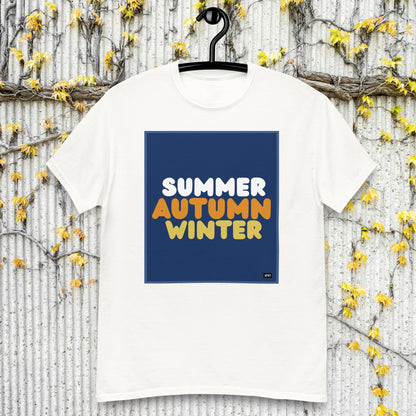 Autumn in Blue Unisex T-Shirt - Available in Assorted Colors