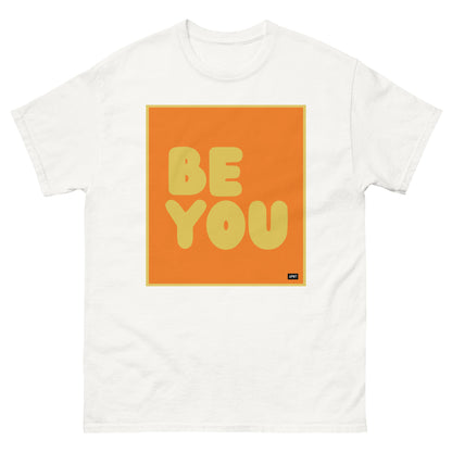 Be You in Orange and Yellow Unisex T-Shirt - The APWT Gift Shop