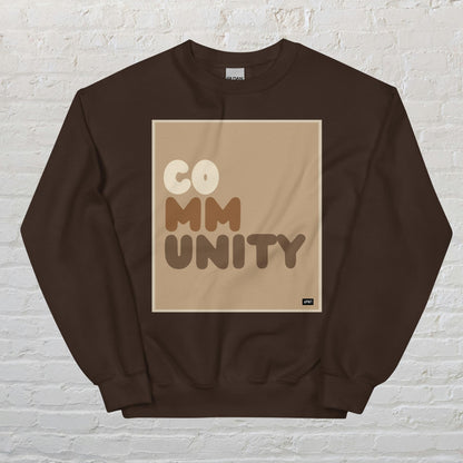 Our Community Unisex Crew Neck Sweatshirt - Available in Assorted Colors