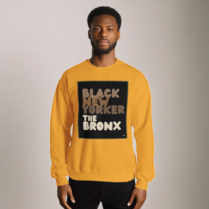 Black New Yorker The Bronx Unisex Crew Neck Sweatshirt - Available in Assorted Colors