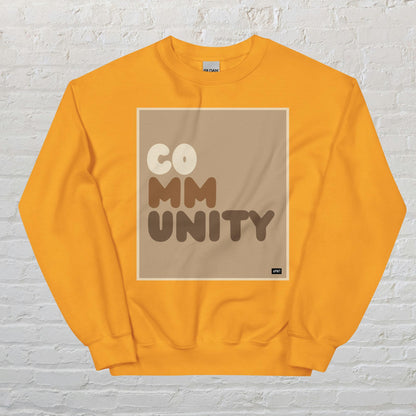 Our Community Unisex Crew Neck Sweatshirt - Available in Assorted Colors