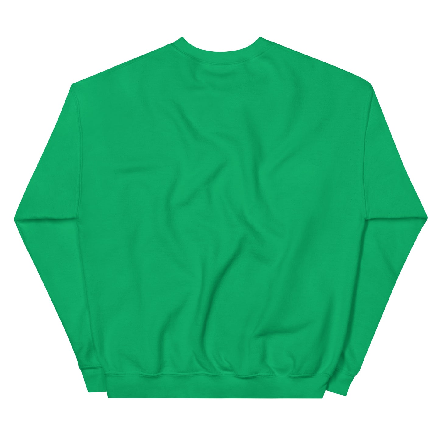 Be You in Green and Yellow Unisex Crew Neck Sweatshirt