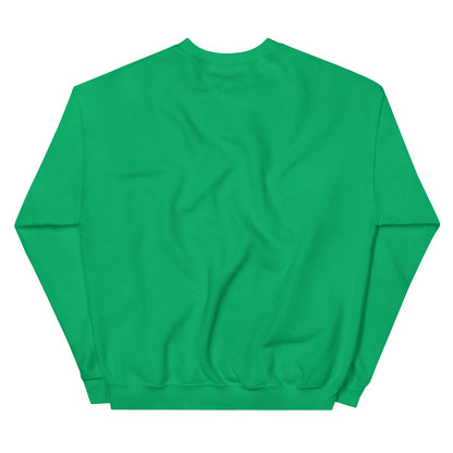 Be You in Green and Yellow Unisex Crew Neck Sweatshirt