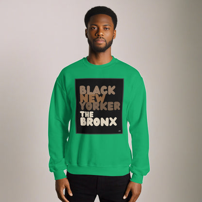 Black New Yorker The Bronx Unisex Crew Neck Sweatshirt - Available in Assorted Colors