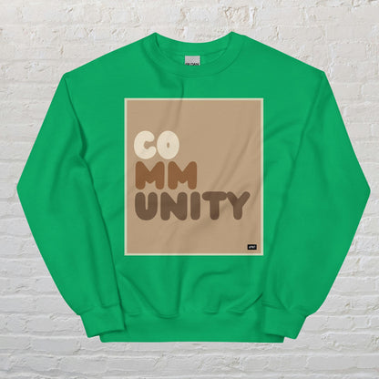 Our Community Unisex Crew Neck Sweatshirt - Available in Assorted Colors