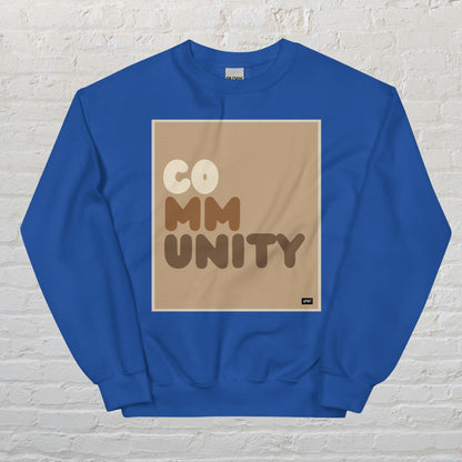 Our Community Unisex Crew Neck Sweatshirt - Available in Assorted Colors
