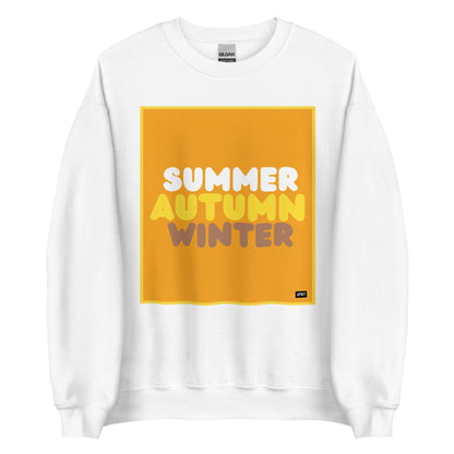 Autumn in Orange Unisex Crew Neck Sweatshirt - The APWT Gift Shop