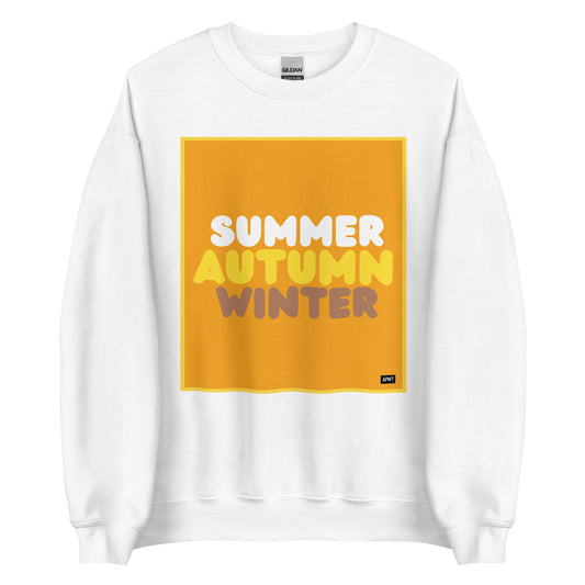 Autumn in Orange Unisex Crew Neck Sweatshirt - The APWT Gift Shop