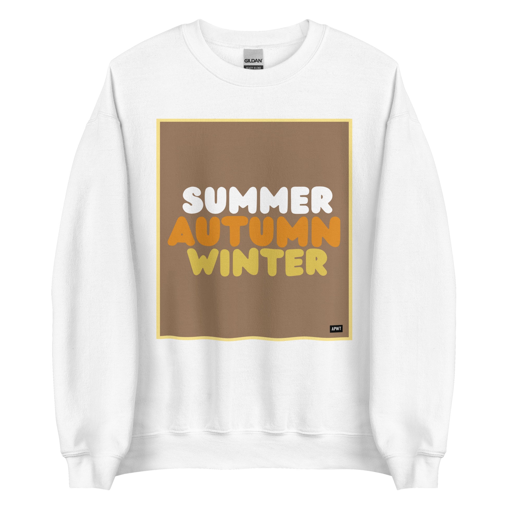 Autumn in Brown Unisex Crew Neck Sweatshirt - The APWT Gift Shop