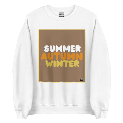 Autumn in Brown Unisex Crew Neck Sweatshirt - The APWT Gift Shop