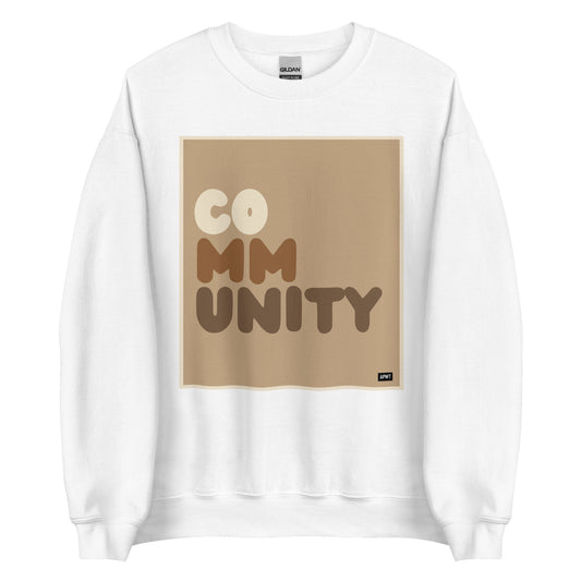 Our Community Unisex Crew Neck Sweatshirt - The APWT Gift Shop