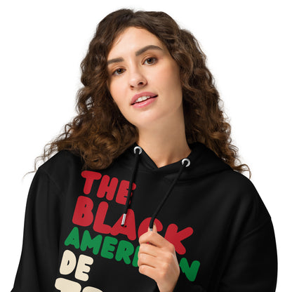 The Black American Detroit Premium Unisex Hoodie - The APWT Gift Shop