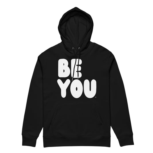 Be You in Black and White Premium Unisex Hoodie - The APWT Gift Shop