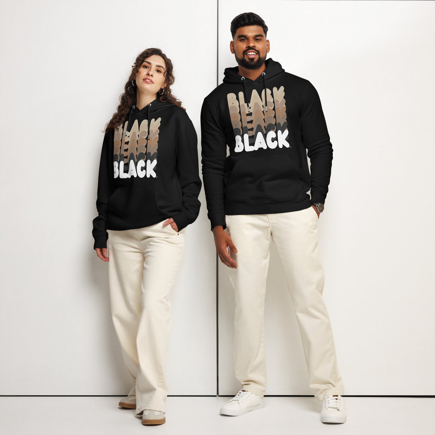 Shades in Black Premium Unisex Hoodie - Available in 2 Colors