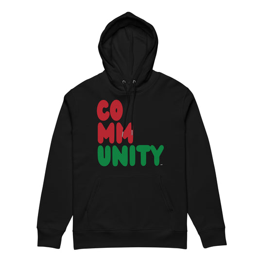Black Community Premium Unisex Hoodie - The APWT Gift Shop