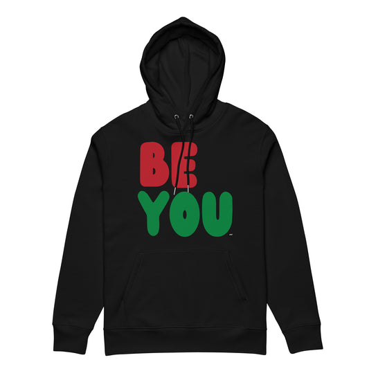 The Be You in Black Premium Unisex Hoodie - The APWT Gift Shop
