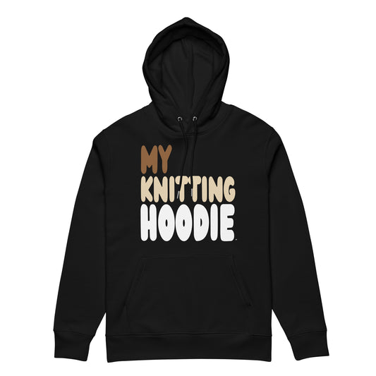 My Knitting Hoodie Premium Unisex Hoodie - The APWT Gift Shop