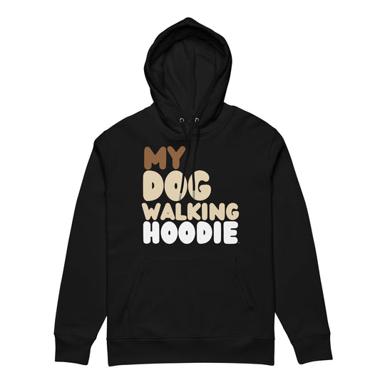 My Dog Walking Hoodie Premium Unisex Hoodie - The APWT Gift Shop