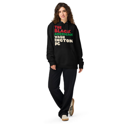 PThe Black American Washington DC Premium Unisex Hoodie - The APWT Gift Shop