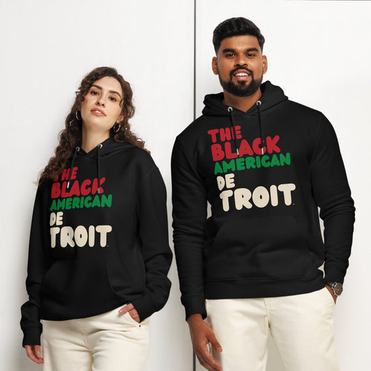 The Black American Detroit Premium Unisex Hoodie - The APWT Gift Shop