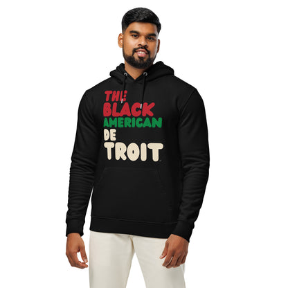 The Black American Detroit Premium Unisex Hoodie - The APWT Gift Shop
