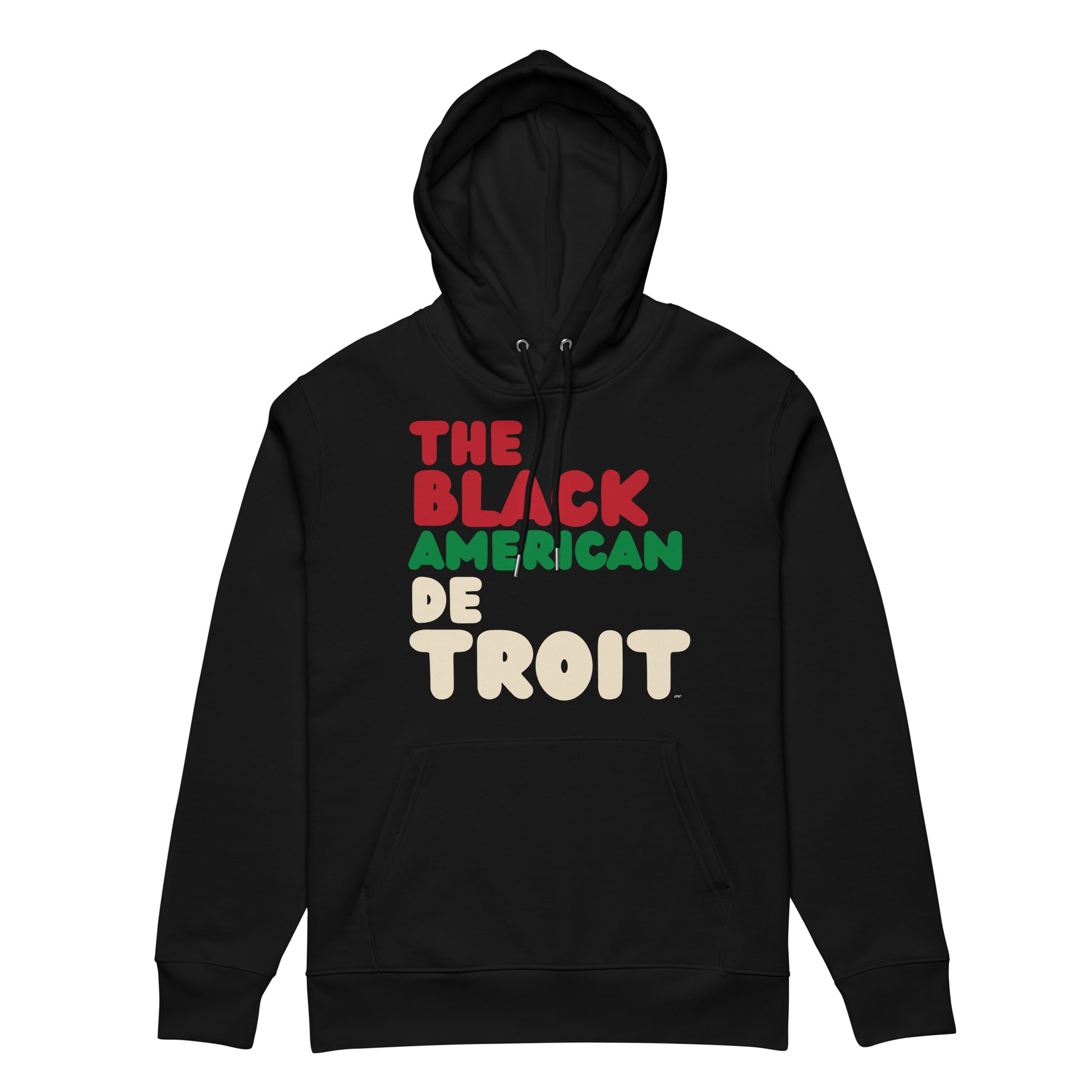 The Black American Detroit Premium Unisex Hoodie - The APWT Gift Shop