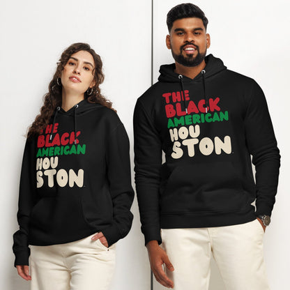 The Black American Houston Premium Unisex Hoodie - The APWT Gift Shop