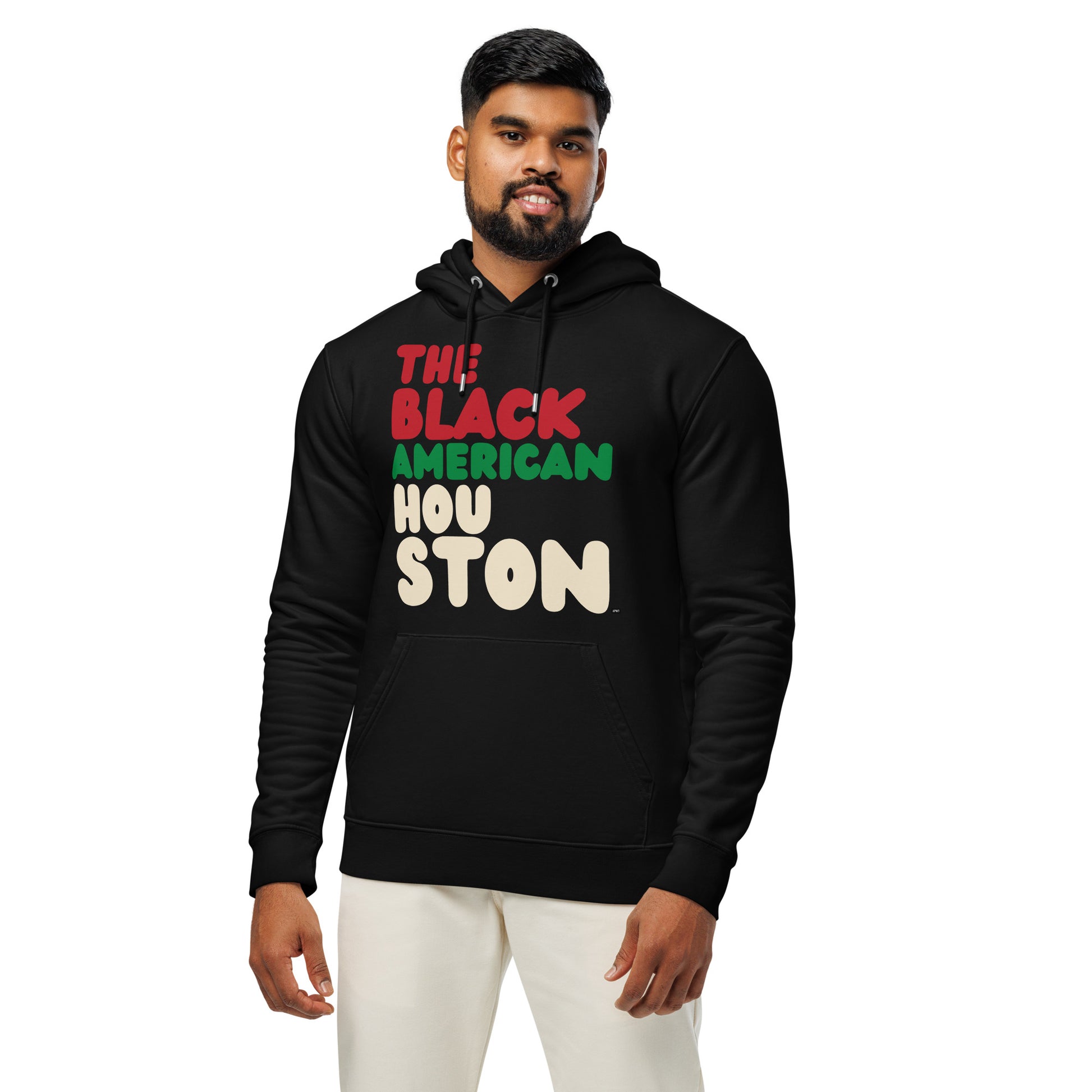 The Black American Houston Premium Unisex Hoodie - The APWT Gift Shop