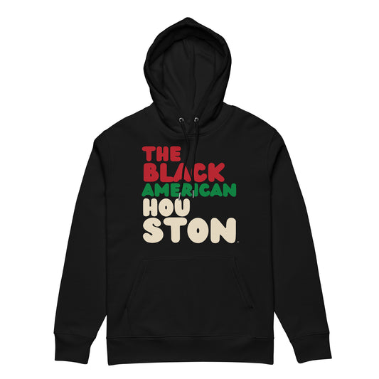 The Black American Houston Premium Unisex Hoodie - The APWT Gift Shop