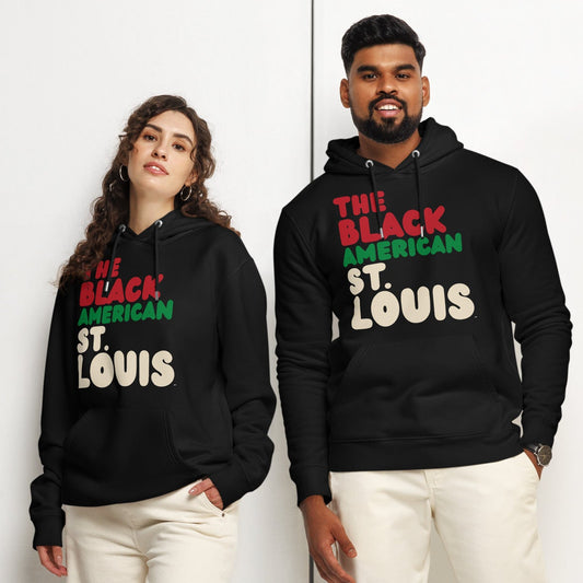 The Black American Houston Premium Unisex Hoodie - The APWT Gift Shop
