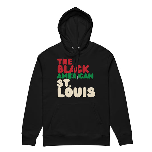 The Black American Houston Premium Unisex Hoodie - The APWT Gift Shop
