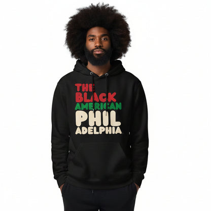 The Black American Philadelphia Premium Unisex Hoodie - The APWT Gift Shop