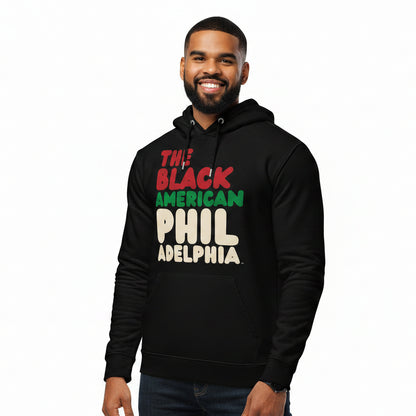 The Black American Philadelphia Premium Unisex Hoodie - The APWT Gift Shop