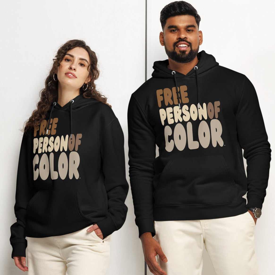 Free Person of Color Premium Unisex Hoodie - The APWT Gift Shop