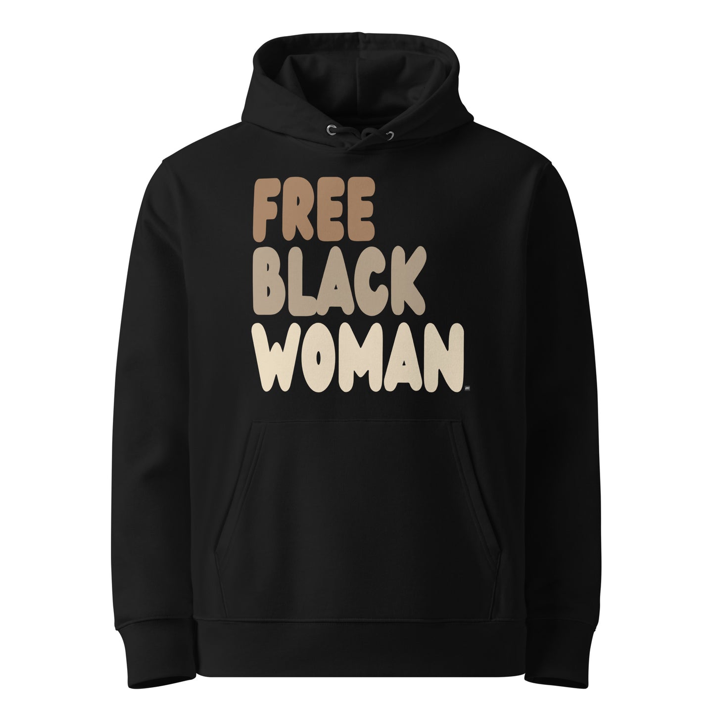 Free Black Woman Premium Unisex Hoodie - Available in 4 Colors