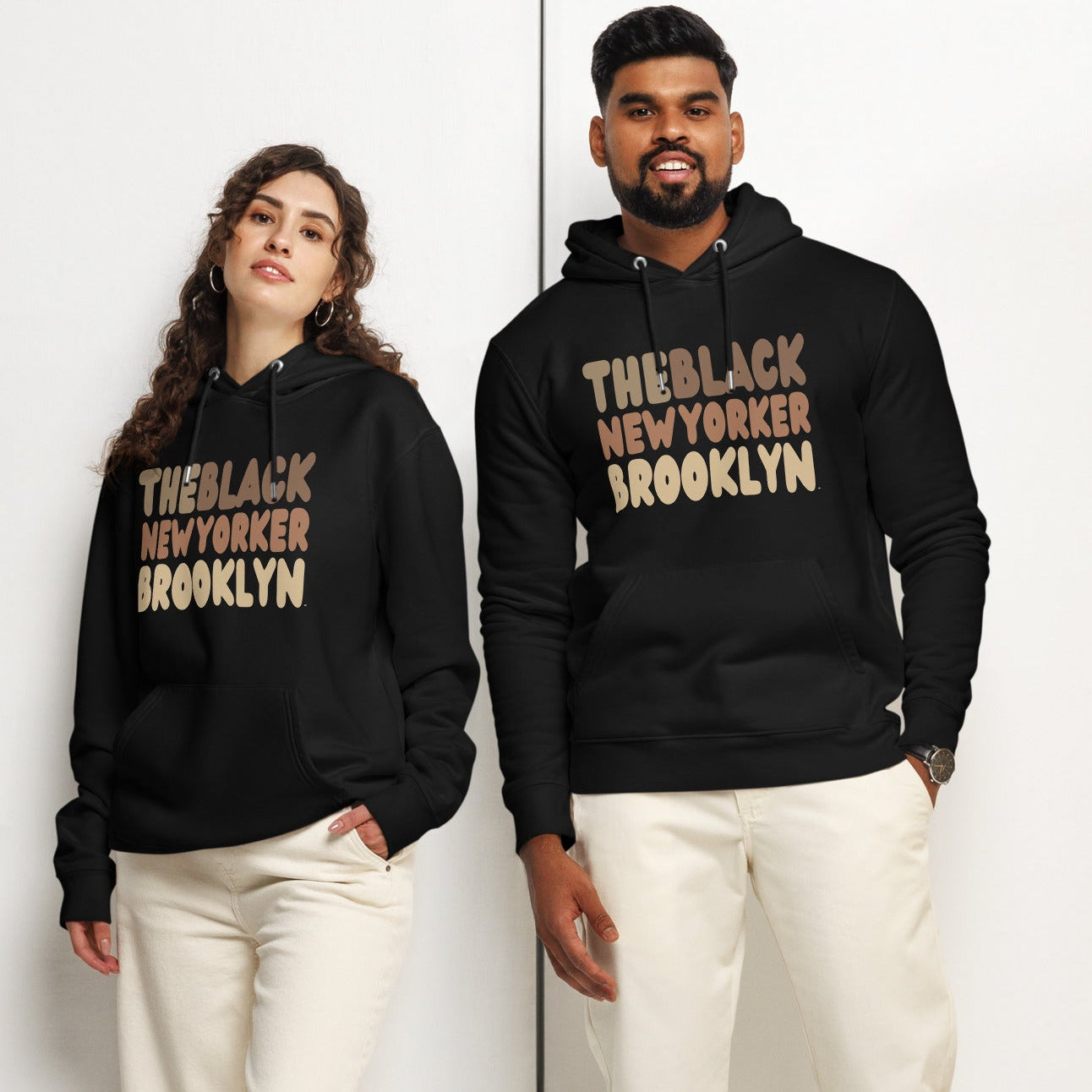 The Black New Yorker Brooklyn Premium Unisex Hoodie - The APWT Gift Shop