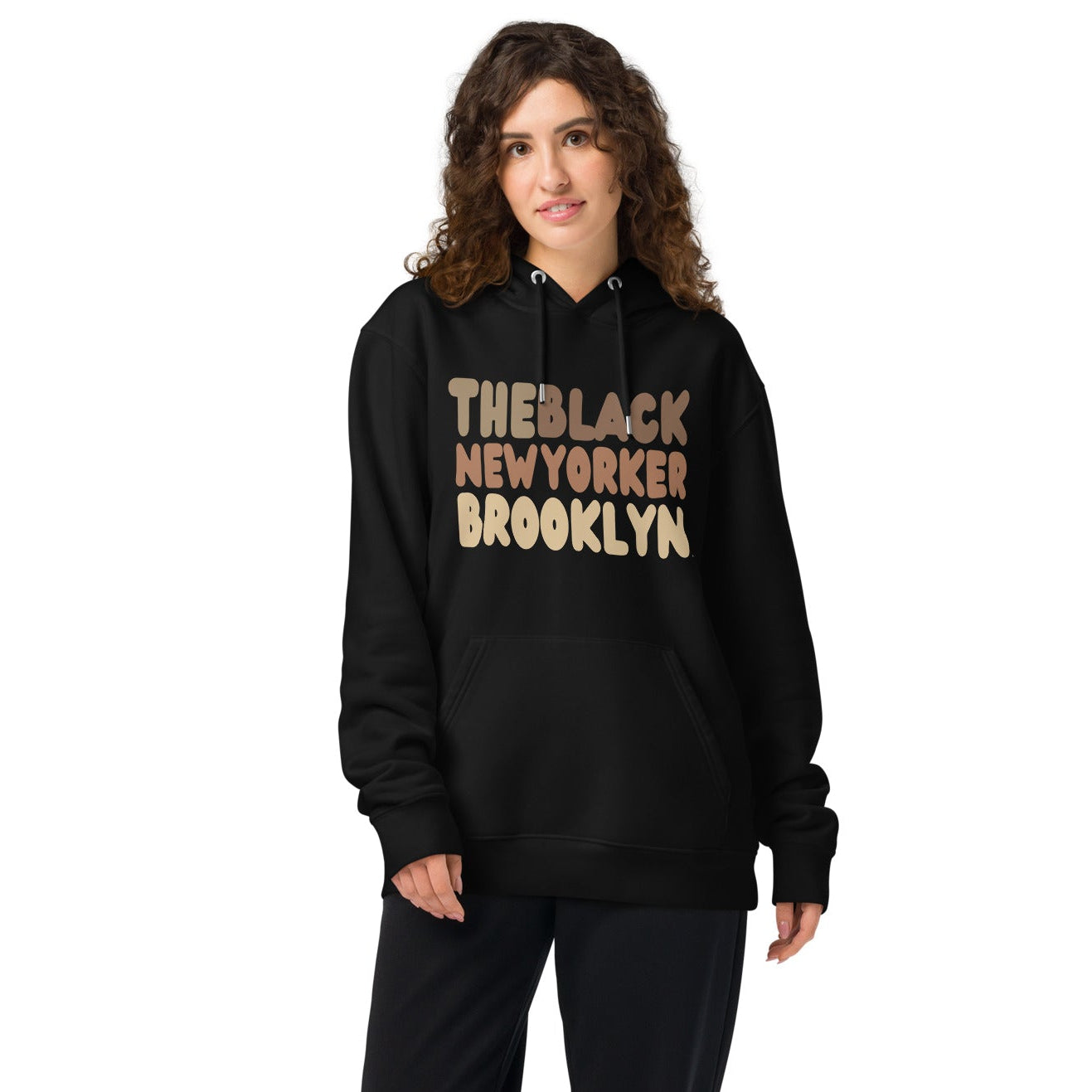 The Black New Yorker Brooklyn Premium Unisex Hoodie - The APWT Gift Shop