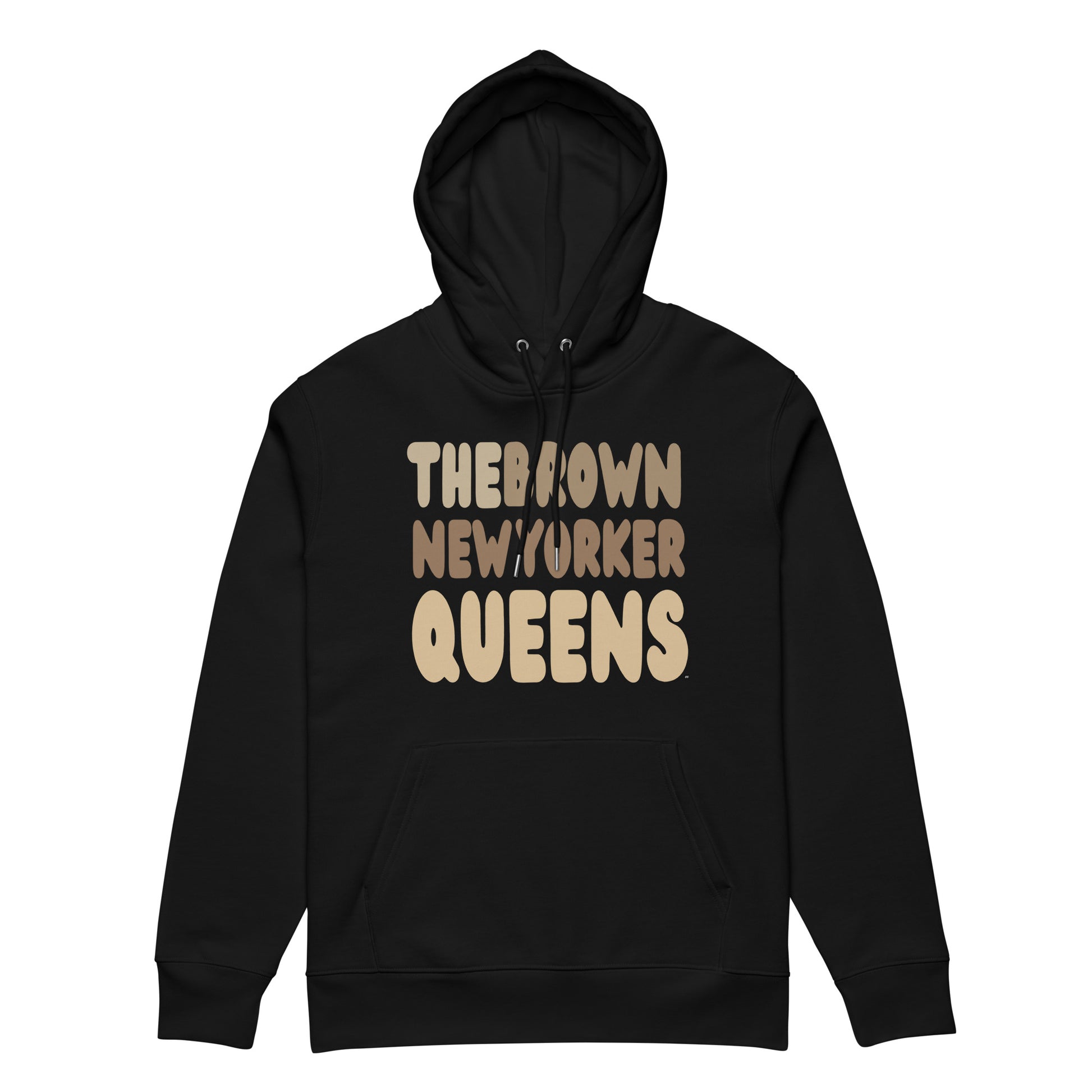 The Brown new Yorker Queens Premium Unisex Hoodie - The APWT Gift Shop