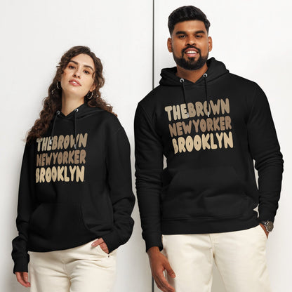 The Brown New Yorker Brooklyn Premium Unisex Hoodie - The APWT Gift Shop