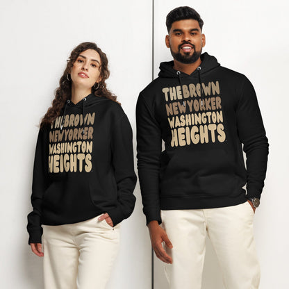 The Brown New Yorker Washington Heights Premium Unisex Hoodie - The APWT Gift Shop