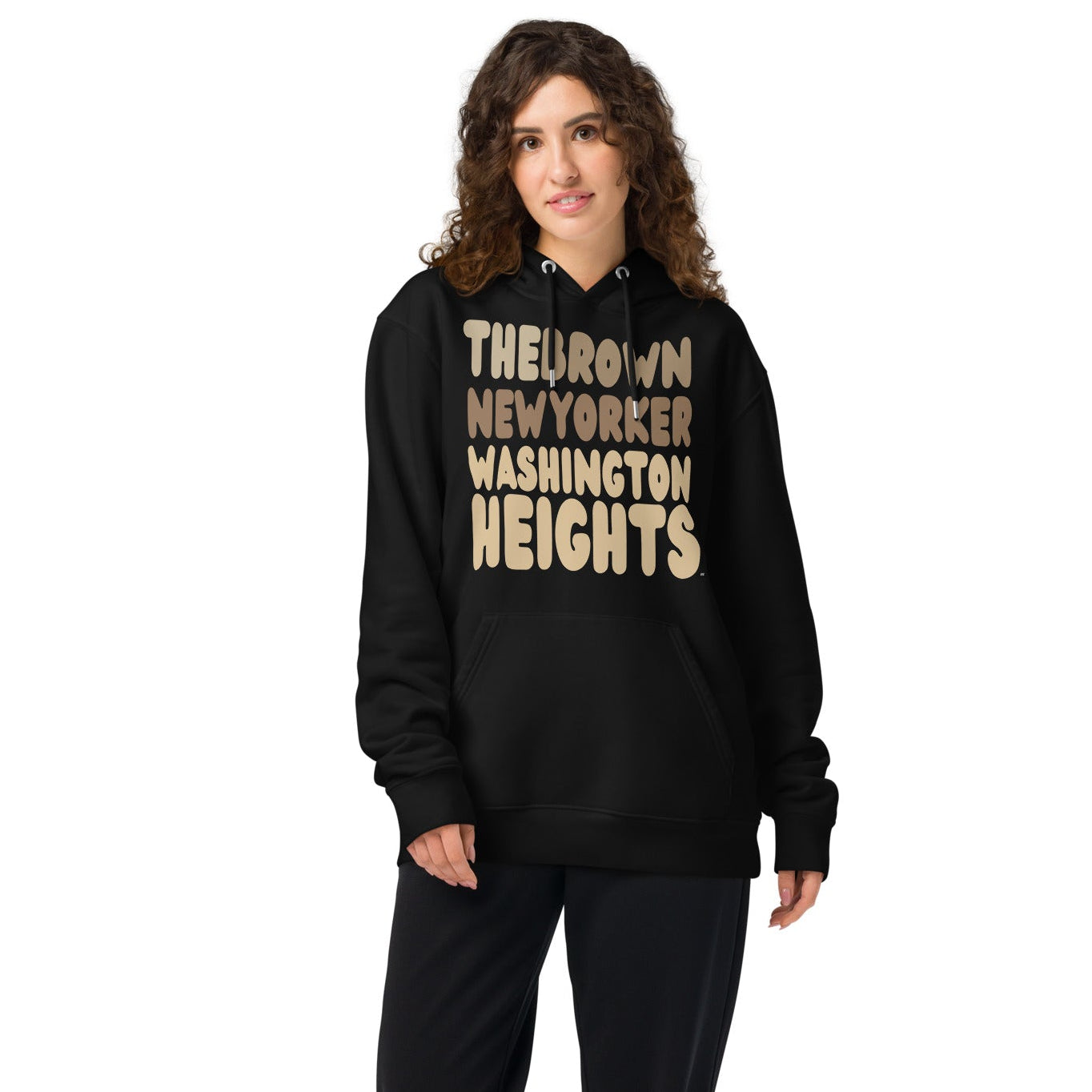 The Brown New Yorker Washington Heights Premium Unisex Hoodie - The APWT Gift Shop