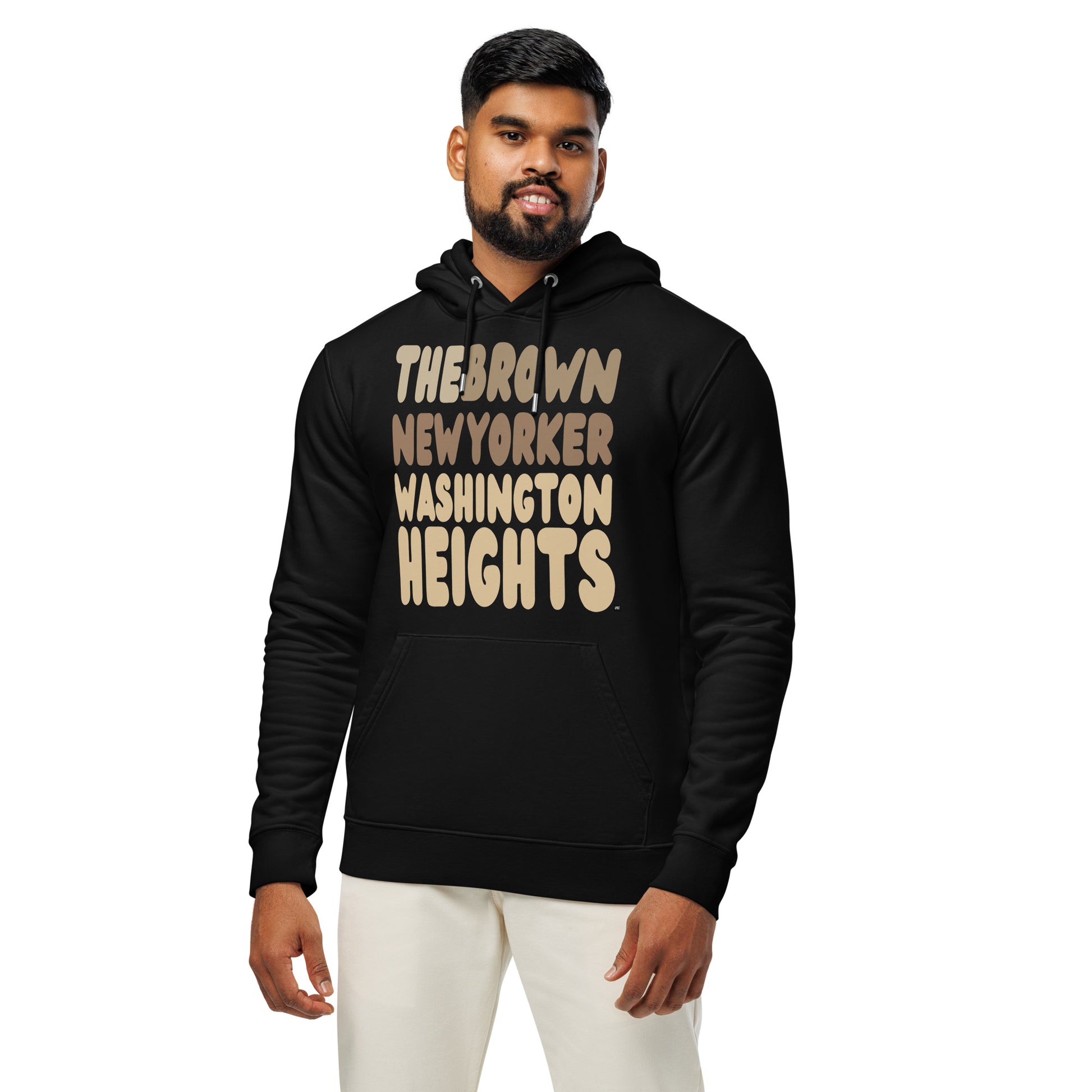The Brown New Yorker Washington Heights Premium Unisex Hoodie - The APWT Gift Shop