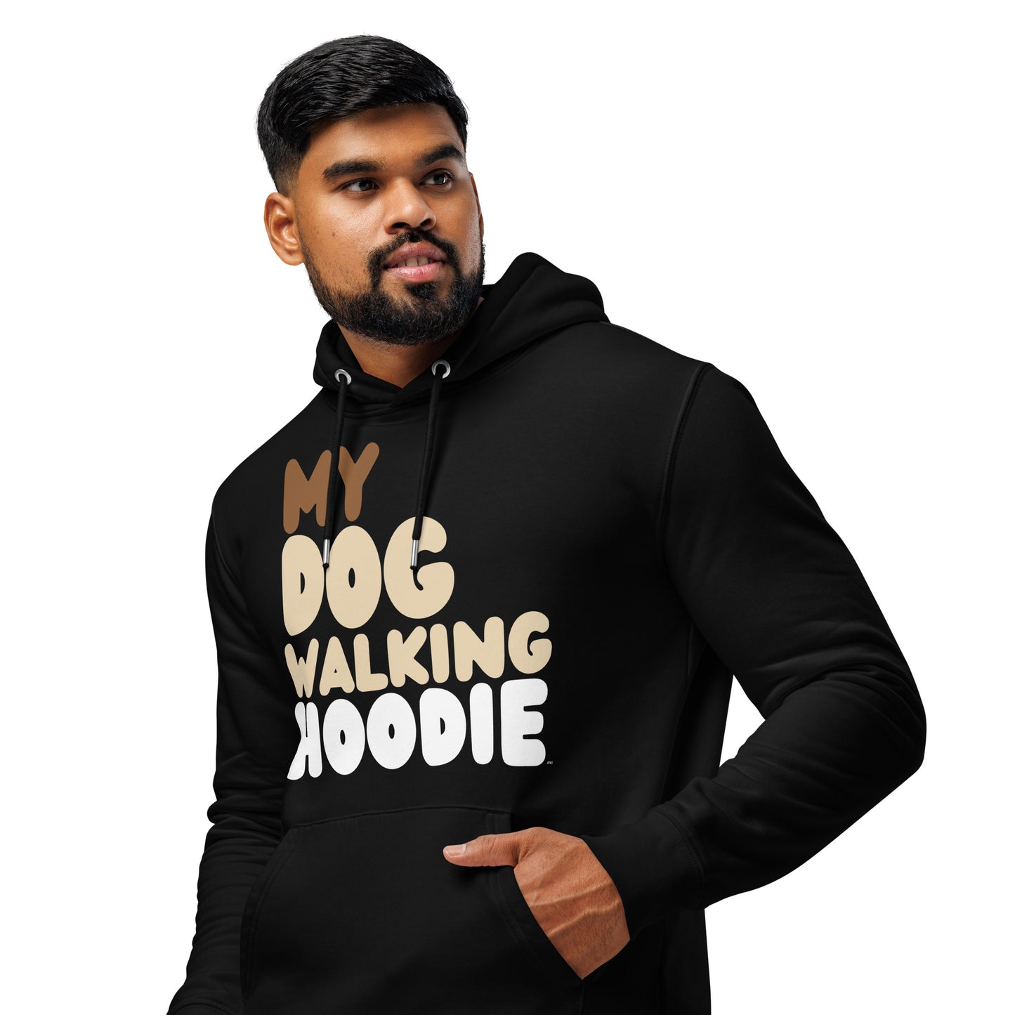 My Dog Walking Hoodie Premium Unisex Hoodie - The APWT Gift Shop