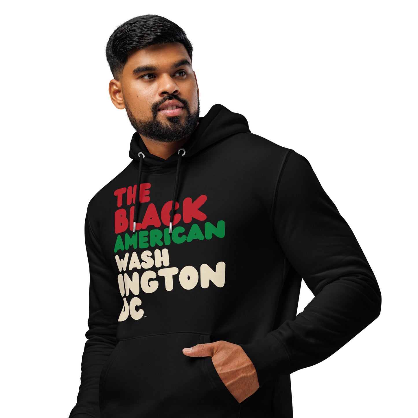 The Black American Washington DC Premium Unisex Hoodie - The APWT Gift Shop